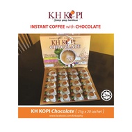 [TERUS DARI KILANG] Ready Stock 100% Original KH Kopi CHOCOLATE (20 sachet x 25g) BEST BUY COFFEE
