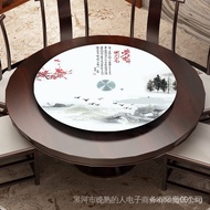 Tempered Glass Lazy Susan Hotel Household Dining Table Restaurant round Table Turntable Rotating Glass Rotating/Tempered Glass Lazy Susan / Tempered Glass table rotating / Turn