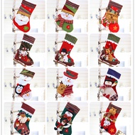 Qunyuan New Christmas Socks Gift Bag Christmas Decoration Supplies Christmas Socks for Old People Christmas Socks