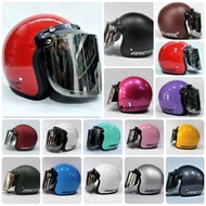 BOGO ARC HELMET FOR ADULTS WITH SILVER GLASS