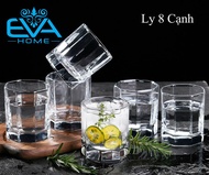 [HCM]Bộ 12 Ly Thuỷ Tinh Dáng Bầu Thấp 190 Ml Deli ES5301 M2959