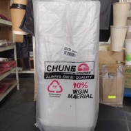 (50PCS) CHUNBE A750 -Rectangular Disposable Plastic Food Container / Bekas Plastik MAKANAN