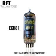 ECH-81 หลอดขยายเสียง หลอดวิทยุ หลอดทีวี ECH81 RFT TRIODE VACUUM TUBE  6AJ8 6I1P X719 6C12 CV2128 6U1