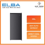 ELBA 1 Door Refrigerator Fridge 185L Single Door ER-Q1856(GR) Peti Sejuk Ais 1 Pintu