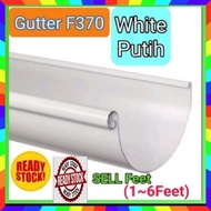 gutter F370 (putih/white) arensi marley (1kaki - 7kaki (gt)