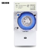 Mechanical 24 Hours Timer Switch SUL181H/TB118N Timer Mechanical With Clear Dustpoof Cover