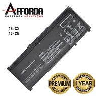 HP 15-CX 15-CE 15-CB 15-DC 17-CB TPN-Q193 SR04XL 917678-1B1 917724-855 Notebook Laptop Battery