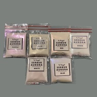 PERALATAN Glazed Aurora Powder 3gram Plastic Glitter Powder Gliter Retail Resin Knick-Knacks Solid P
