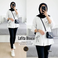(( TERBARU • KEMEJA KERJA WANITA )) KATARA BLOUSE KEMEJA BY BILAL // BAJU ATASAN BAHAN KATUN BORDIR