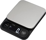 dretec Kitchen Scale, 11.0 lbs (5 kg), Easy to Read Backlight, Water, Milk, ml, Switch, Digital Cook