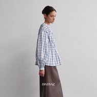 BWBYAZ - Pamela Shirred Blouse Signature
