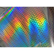 HOT STAMPING FOIL / HOLOGRAM FOIL LARGE SCALE MOTIF 7 MM TEGAS HOLOGRAM GRADE A