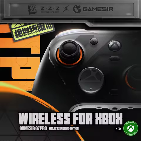 GameSir G7 Pro Zenless Zone Zero Wireless Xbox Game Controller – Charging Dock, TMR Joytick, Hall Ef
