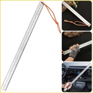 KOK Thickened Stainless Straight Edges Measuring Tool Car Mounted Defense Ruler
