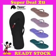 Original Fipper Slip on selipar perempuan sandal perempuan slipper women slippers women 拖鞋 (glitter)