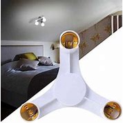 3-prong E27 Fittings Studio Light Bulb - EEE3342A - White