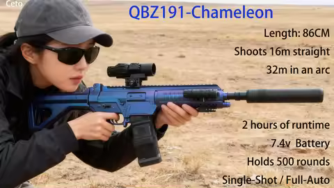 Outdoor Sports QBZ191 Gel Blasters High Performance Full Auto Gel Ball Blaster For Adult &Teens Gun