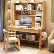 Learning Liftable Desk Desk Household Writing Bedroom Children Student Bookshelf Computer Integrated