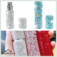 SOURCE 10ml Bling Perfumes  Bottle Rhinestone Travel Refillable Perfumes Atomizer Bottle Bling Porta