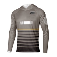 Stock Mens Long Sleeve Fishing Hoodie Shirts Fishing Performance Apparel Pullover shirt