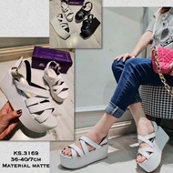 Wedges 3169 Wedges 7cm / flat heel 7cm women's fashion