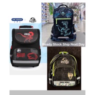 Ready Stock Dr Kong M S  size School Bag Jurassic World Dinosaur Tyrannosaurus
