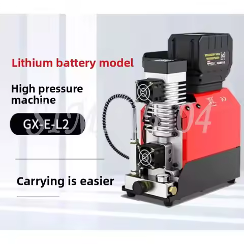 Tank Car Pump Output 12L/min GX-CS2 30Mpa 300Bar 4500Psi 12V PCP Air Compressor 12V Portable High Pr
