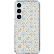 【預購】三星手機殼/Samsung Galaxy S24系列/玻璃海棠/暖陽甜杏