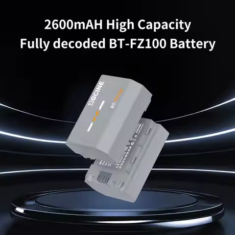 ZGCINE BT-FZ100 Battery BT-FW50 BLK22 W235 LPE17 EL15C W126 EL25 LPE6P LPE6NH Camera Battery for SON