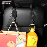 Sieece Car Seat Back Hook Storage Hook Car Interior Accessories For Mercedes Benz CLA W124 W204 AMG 