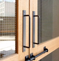 Pegangan pintu Handle pintu rumah besi minimalis gagang pintu pegangan pintu solid industrial