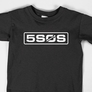 KATUN Distro T-shirt Men's T-shirt 24s Combed CottonWanita All Sizes 5 Seconds of Summer Logo 2019