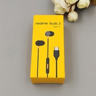Realme Buds 3 3.5MM/Type C Earphone In-Ear Wired Sport Headset With Mic For Realme 15 14 12 13 Pro+ 