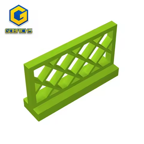 Gobricks GDS-882 Fence 1 x 4 x 2 compatible with lego 3185 pieces of children's DIY Educational Buil