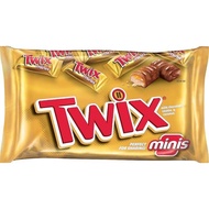 Twix Minis FunSize bag 333g 15pcs (Made in Netherlands)(BB:July2024)