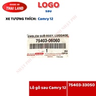 Car Logo - Camry 12 rear trunk Logo (no base) - DY-75403-33050