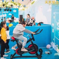 動感發電動腳踏車健身騎行擺攤遊樂設備道具自行車發電機互動裝置