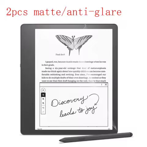 Matte Anti-glare Screen Protector Plastic Film For Amazon Kindle Scribe 2pcs