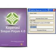 Program aplikasi software Koperasi V.4.0 Full Unlimited Keygen