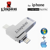 Kingston IOS PenDrive 1TB 2TB Android Type-C for iPhone iPad Lightning Otg Usb Flash Drive