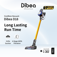 Best Seller | Dibea D18 Classical Cordless Vacuum Cleaner Handheld Stick with LED Light | Local Warr