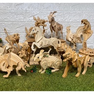 DIY 3D WOODEN PUZZLE CHINESE ZODIAC