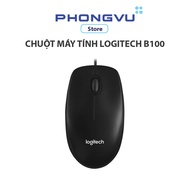 Chuột máy tính Logitech B100 - Bảo hành 36 tháng