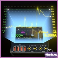 <FDSA C09 I2C waveform ammeter, 0-40V input dual channel voltage and current tester