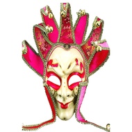 mk1067-Pink Joker Mask