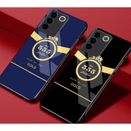 VIVO V27e Premium tempered glass case.
