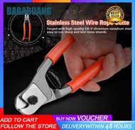Stainless Steel Wire Rope Cutter 8-Inch CR-V Cable Cutter for Aircraft Bicycle Cable Steel Cable Wir