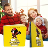 tuingzh Kids Alphabet Learning Book Toddler Blackboard Book Fun and Educational Abc Book for Little 