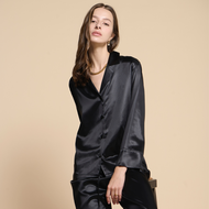 Bui Remi Pajamas Shirt Mulberry Silk 100 % บุย ชุดนอนผ้าไหมมัลเบอร์รี่ ชุดนอนแขนยาว