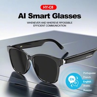 HY-C8 AI Smart glasses Smart real-time language translation Bluetooth wireless headset AI Chat Smart